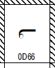 Old glyph for U+0D66