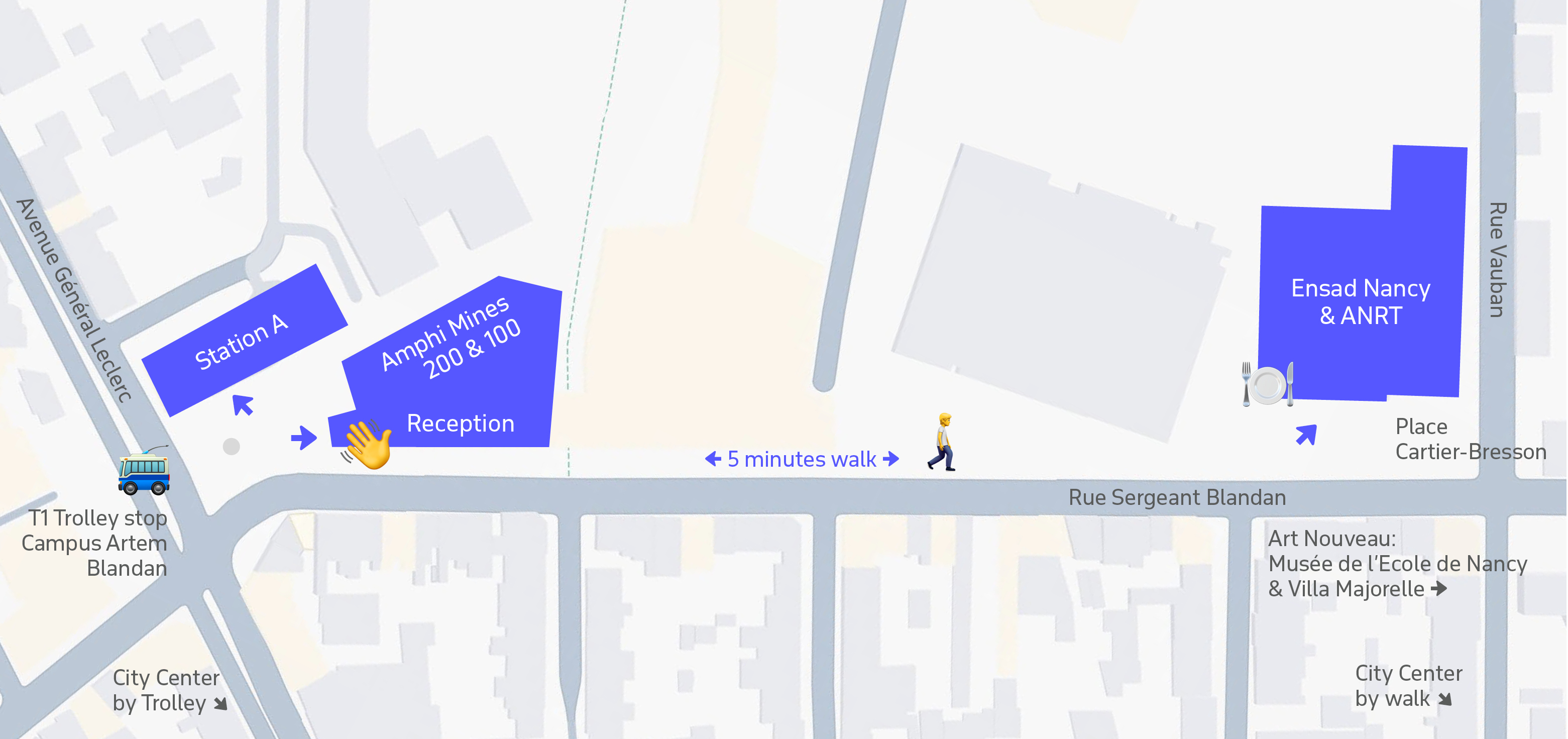UTW 2026 Nancy venue map
